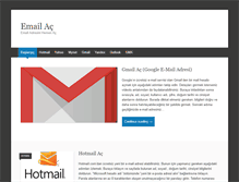 Tablet Screenshot of emailac.com